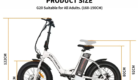 Aostirmotor 500W Folding Electric Bike - 1