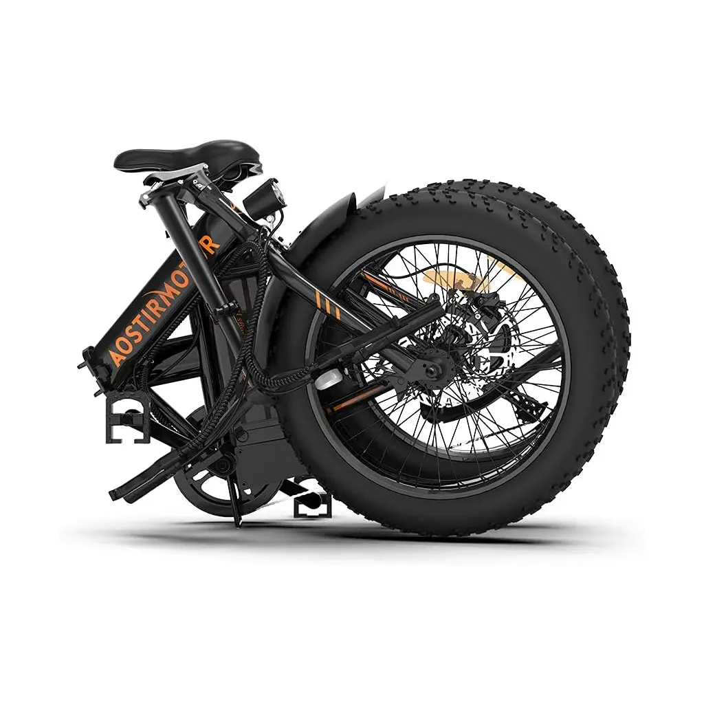 Aostirmotor Folding Electric Bike 20 inch Fat Tire - 6
