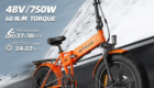 ENGWE Upgraded 750W Folding Electric Bike - 5