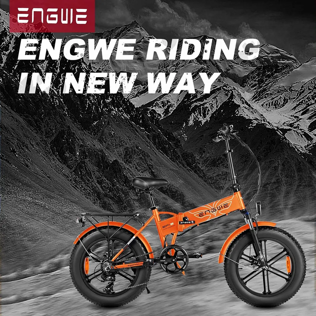 ENGWE Upgraded 750W Folding Electric Bike - 7