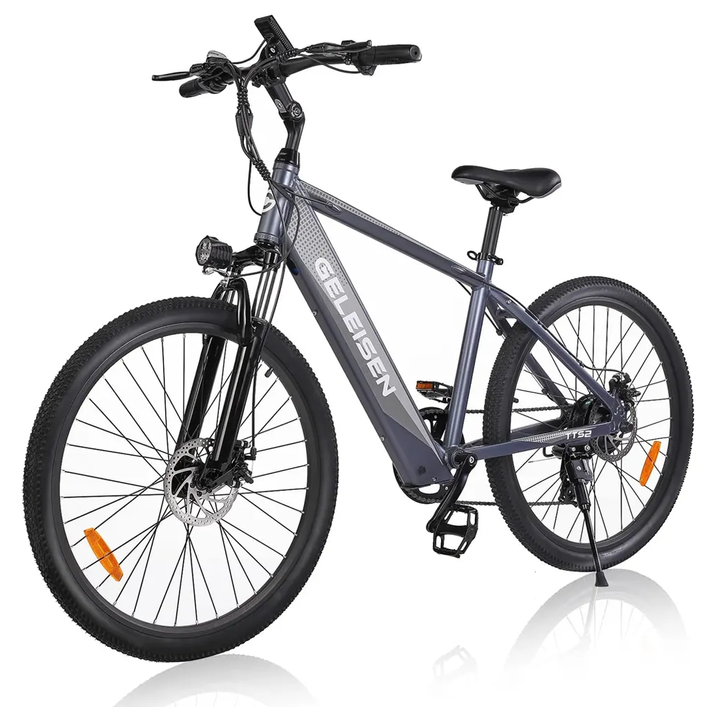 GELEISEN Electric Mountain Bike 350W Shimano Rear 7 Speed Gears