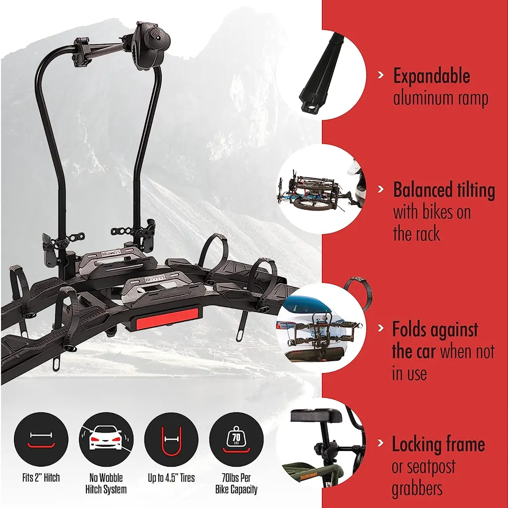 Hollywood Racks Destination E-Bike Hitch Rack - 5