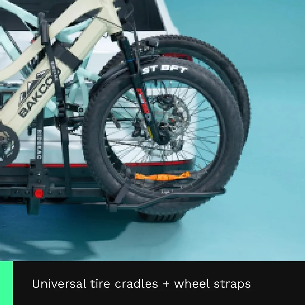 KAC KR-BRDUBK Heavy Duty 2-Bike Bike Rack - 5