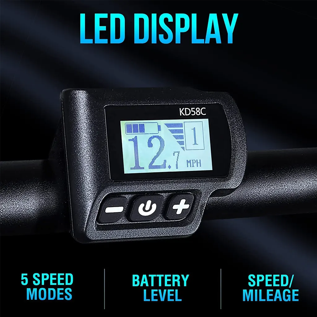 MICLON Cybertrack 100 Electric Bike - 2