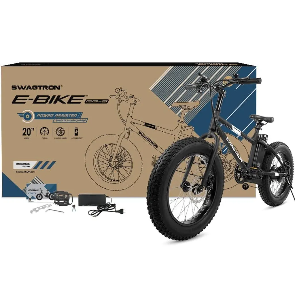 Swagtron EB-6 Bandit E-Bike - 5
