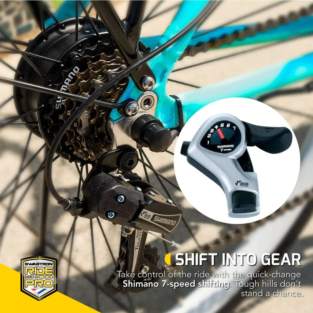 Swagtron EB-9 Electric Lady Cruiser Bike - 6