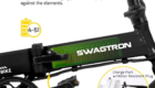 Swagtron Swagcycle EB-5 Lightweight Folding Electric Bike with Pedals - 3