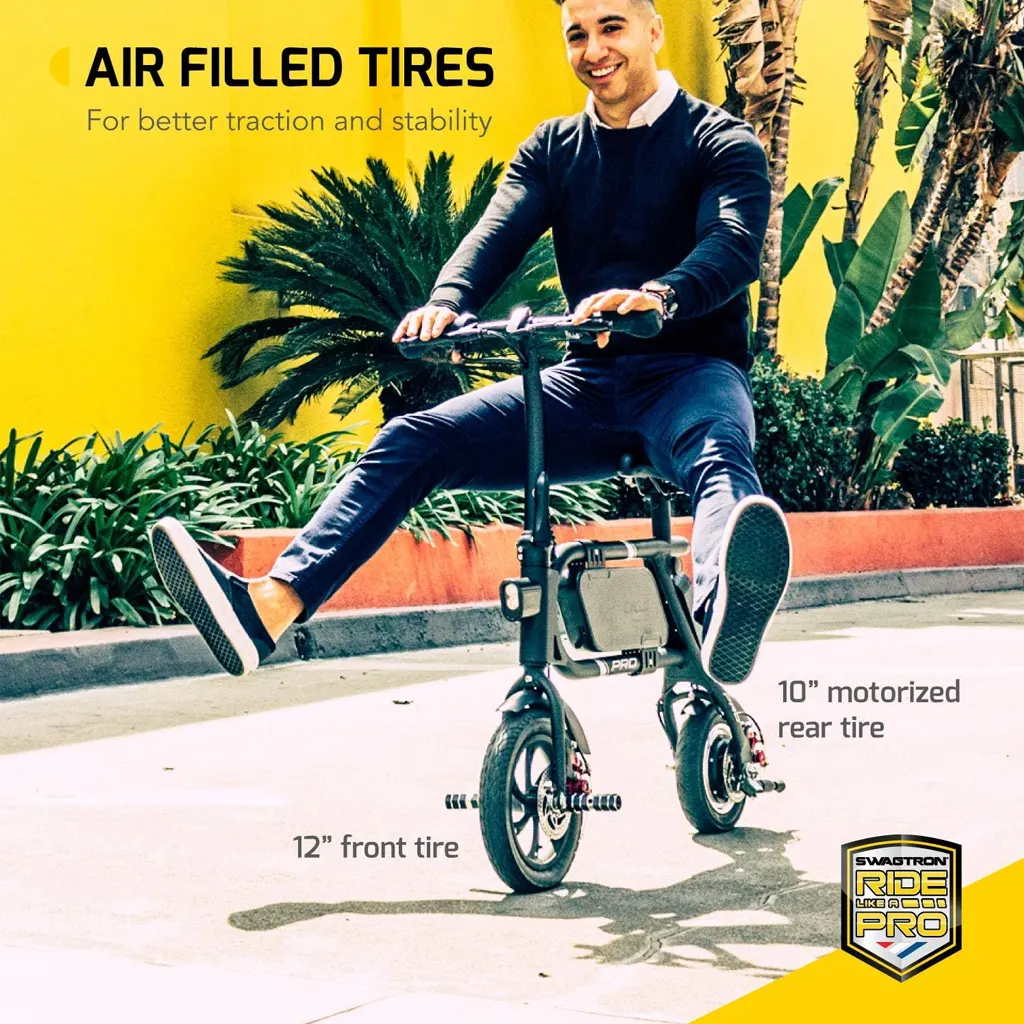 Swagtron Swagcycle Pro Pedal-Free - 1