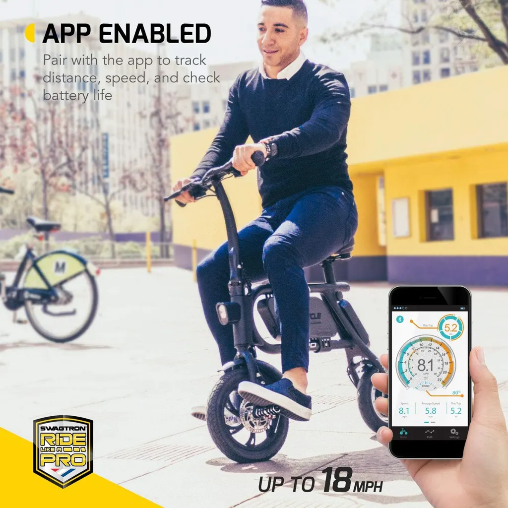 Swagtron Swagcycle Pro Pedal-Free - 2