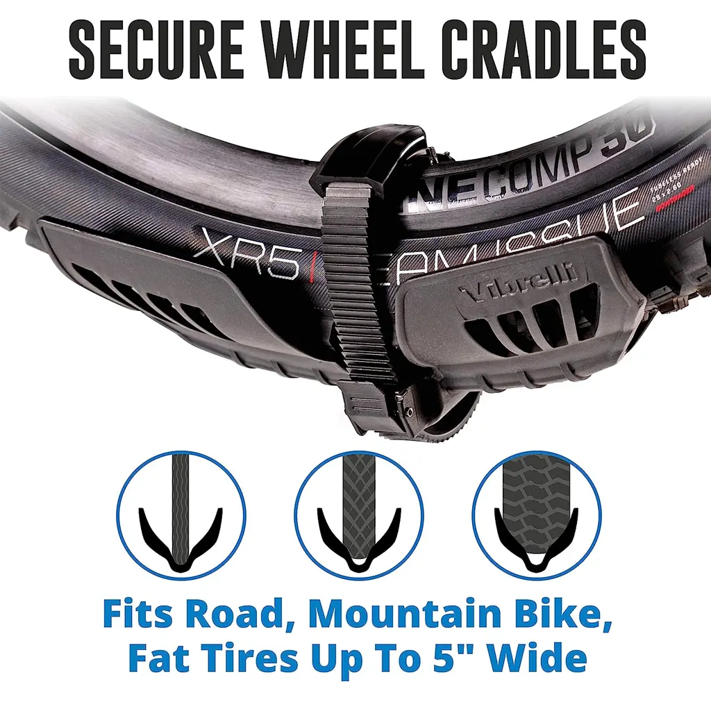 Vibrelli Electric 2 Fat Tire Bike Hitch Rack - 2