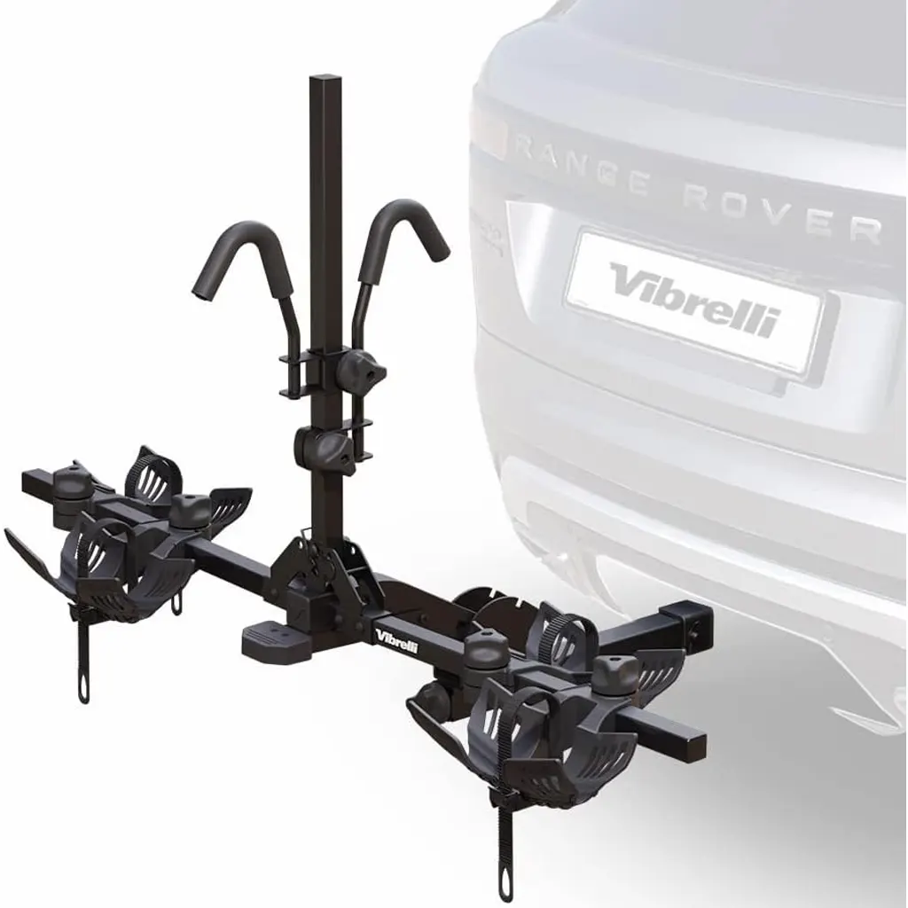 Vibrelli Electric 2 Fat Tire Bike Hitch Rack - 8